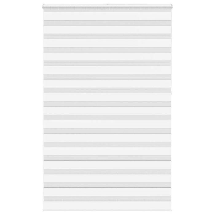 Jaluzea tip zebra alb lățime țesătură 135,9 cm poliester - WALTI WALTI