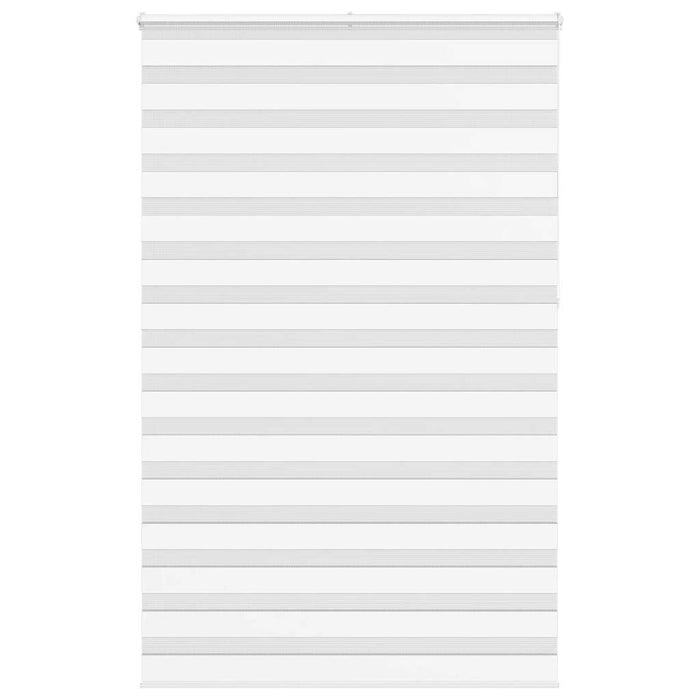 Jaluzea tip zebra alb lățime țesătură 140,9 cm poliester - WALTI WALTI