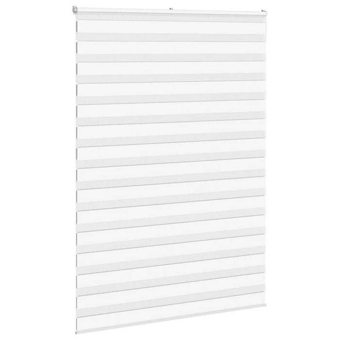 Jaluzea tip zebra alb lățime țesătură 150,9 cm poliester - WALTI WALTI