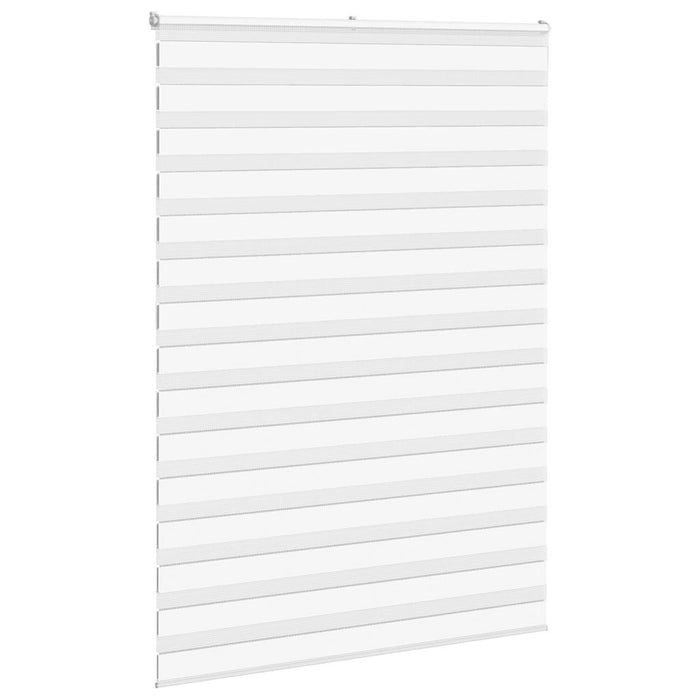 Jaluzea tip zebra alb lățime țesătură 155,9 cm poliester - WALTI WALTI
