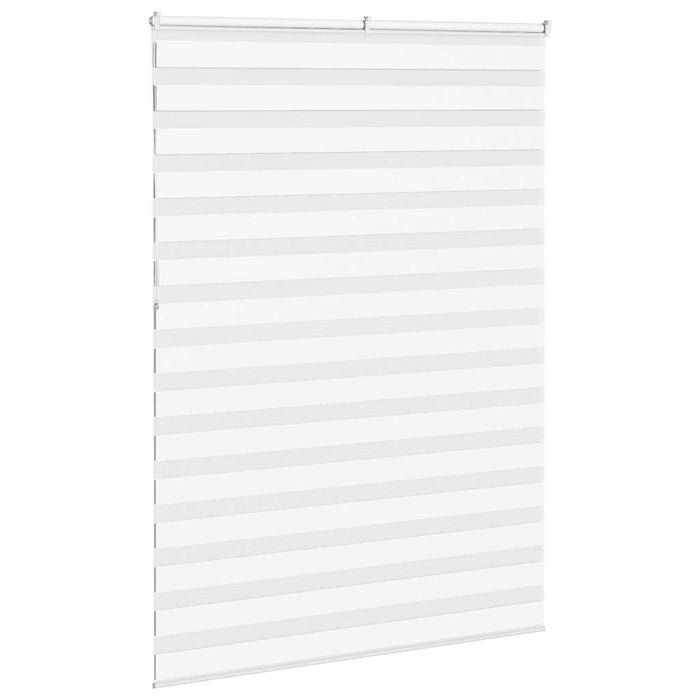 Jaluzea tip zebra alb lățime țesătură 155,9 cm poliester - WALTI WALTI
