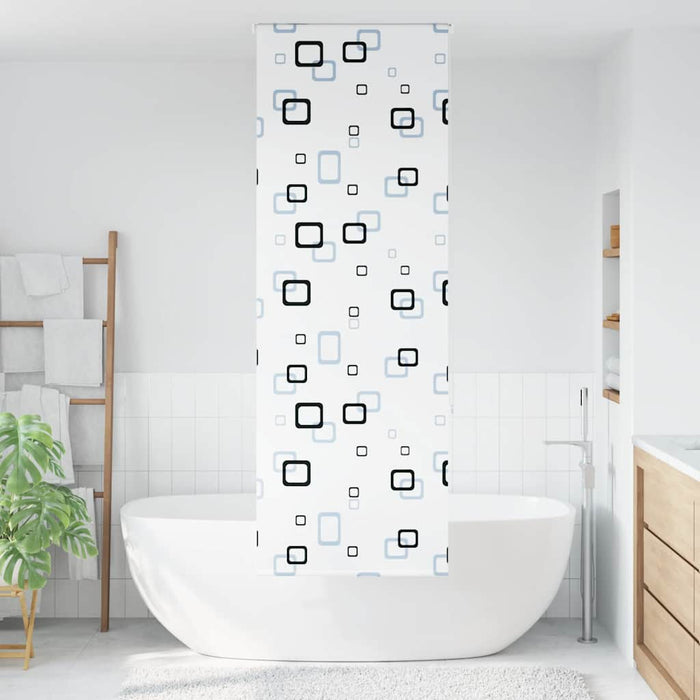 Jaluzea cu rolă de duș 80x240 cm, lățime materială 76 cm WALTI