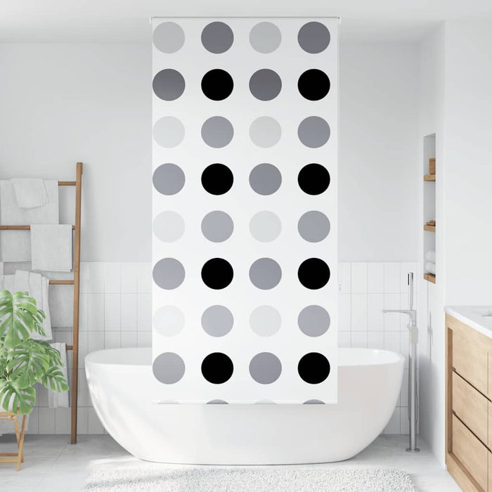 Jaluzea cu rolă de duș 90x240 cm lățime material 86 cm WALTI