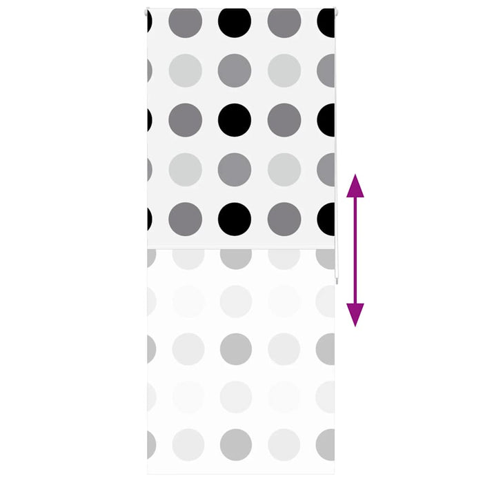 Jaluzea cu rolă de duș 90x240 cm lățime material 86 cm WALTI