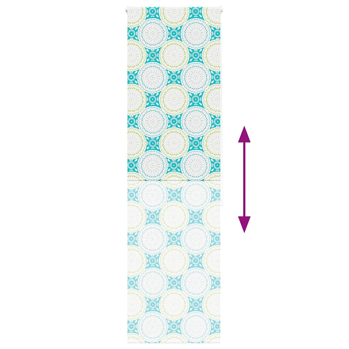 Jaluzelă de duș 60x240 cm lățime material 56 cm - WALTI WALTI