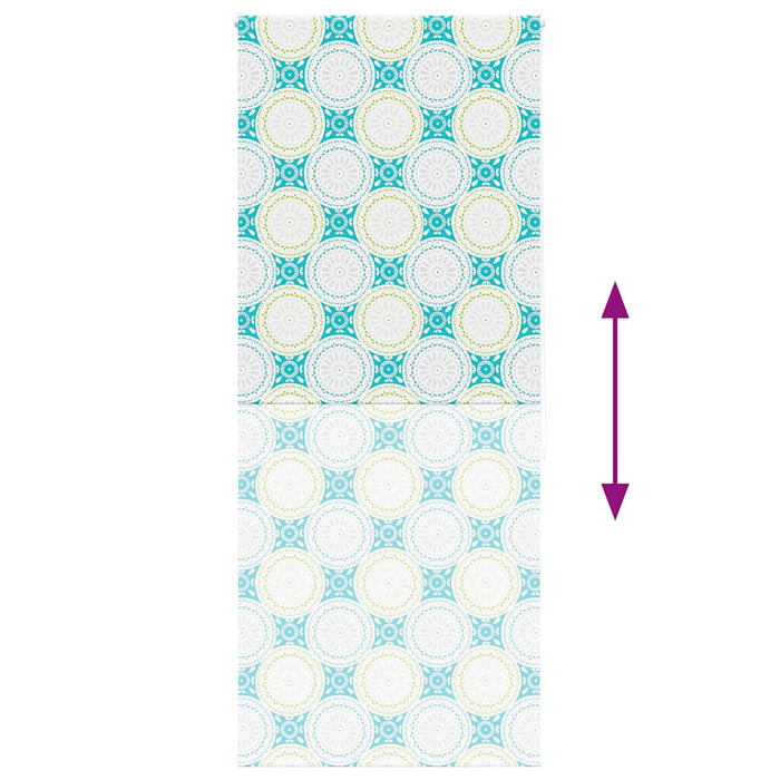 Jaluzea cu rolă de duș 90x240 cm lățime material 86 cm WALTI