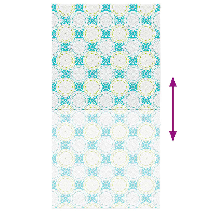 Jaluzea cu rolă de duș 120x240 cm lățime material 116 cm WALTI