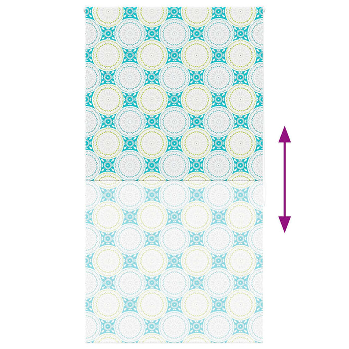 Jaluzea cu rolă de duș 130x240 cm lățime material 126 cm WALTI