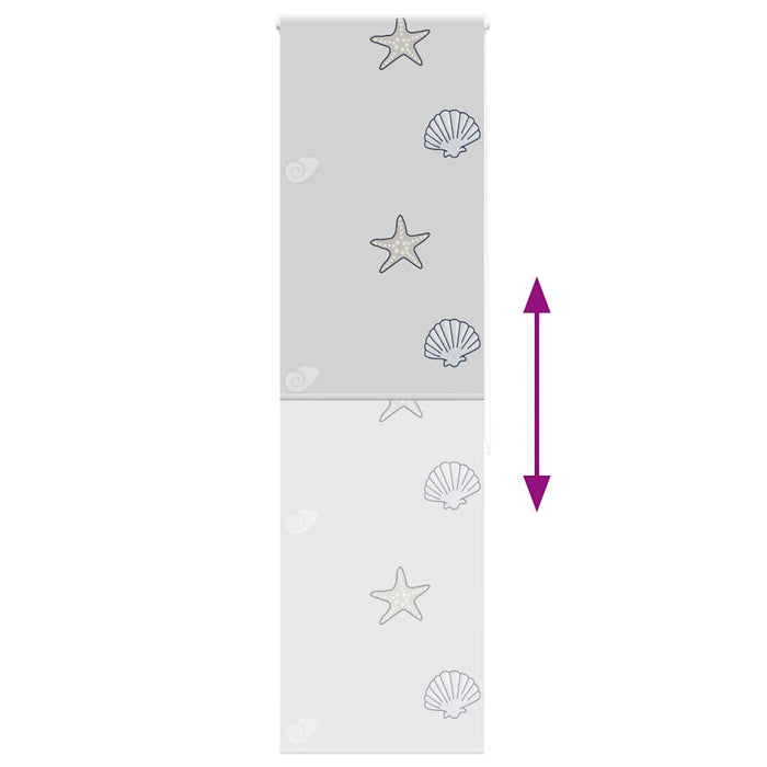 Jaluzelă de duș 60x240 cm lățime material 56 cm - WALTI WALTI