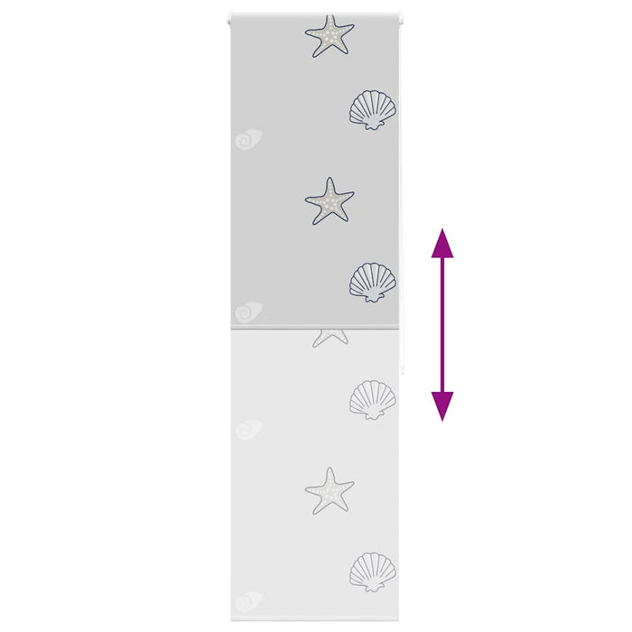 Jaluzelă de duș 70x240 cm lățime material 66 cm - WALTI WALTI