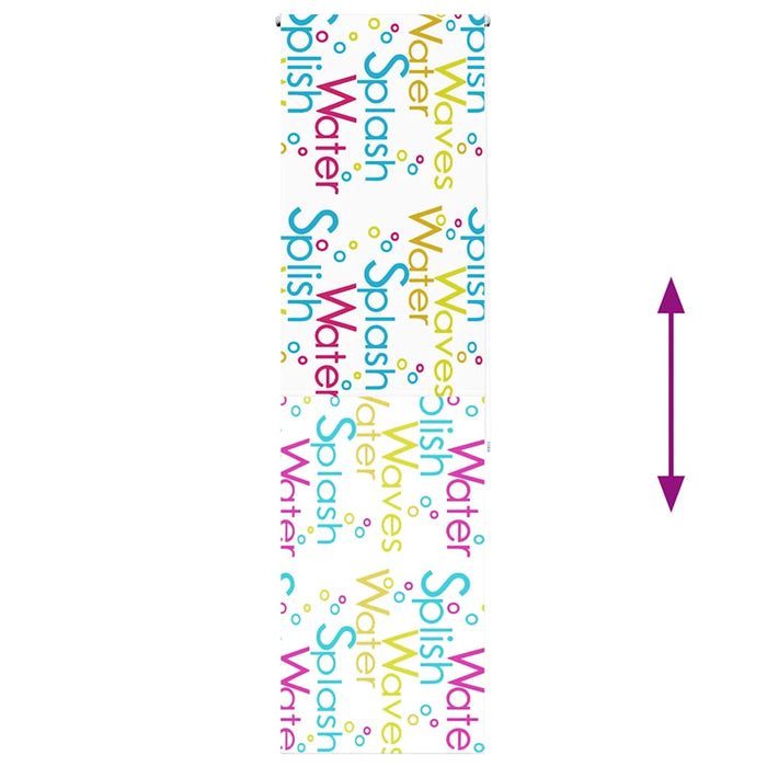 Jaluzelă de duș 70x240 cm lățime material 66 cm - WALTI WALTI