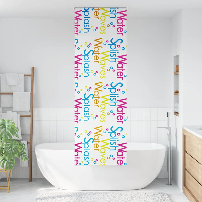 Jaluzea cu rolă de duș 80x240 cm, lățime materială 76 cm - WALTI WALTI