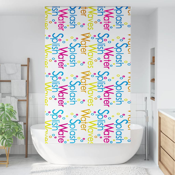 Jaluzea cu role de duș 140x240 cm lățime material 136 cm WALTI