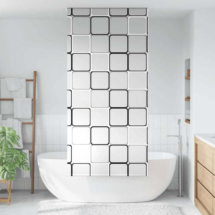 Jaluzea cu rolă de duș 90x240 cm lățime material 86 cm WALTI