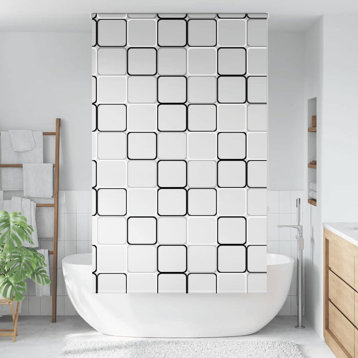 Jaluzea cu rolă de duș 120x240 cm lățime material 116 cm WALTI