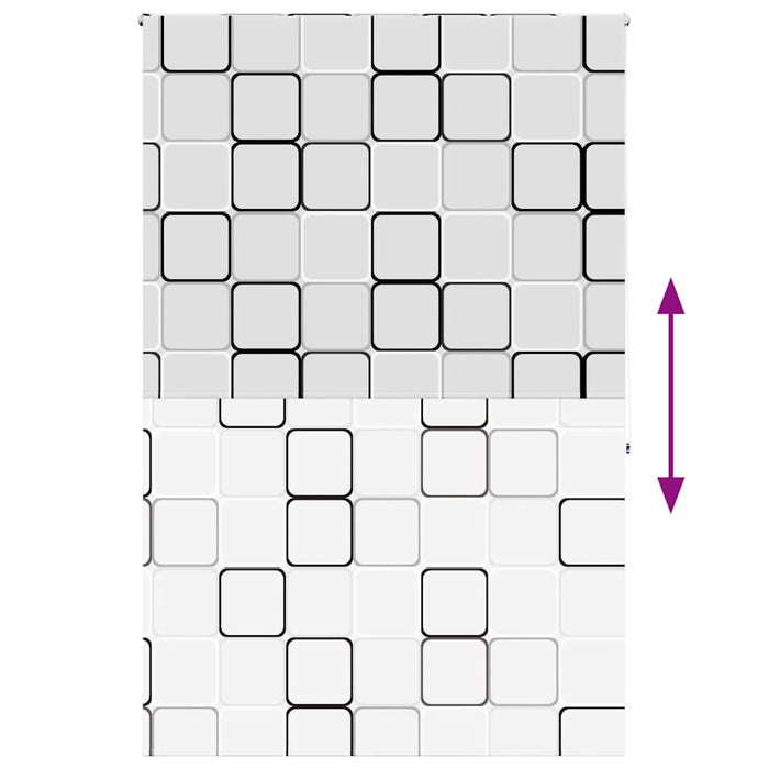 Jaluzea cu rolă de duș 150x240 cm lățime material 146 cm WALTI