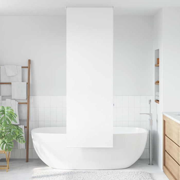 Jaluzea cu rolă de duș 80x240 cm, lățime materială 76 cm WALTI