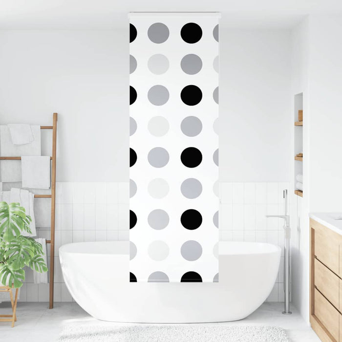 Jaluzea cu role de duș cu casetă 60x240 cm lățime material 56 cm WALTI
