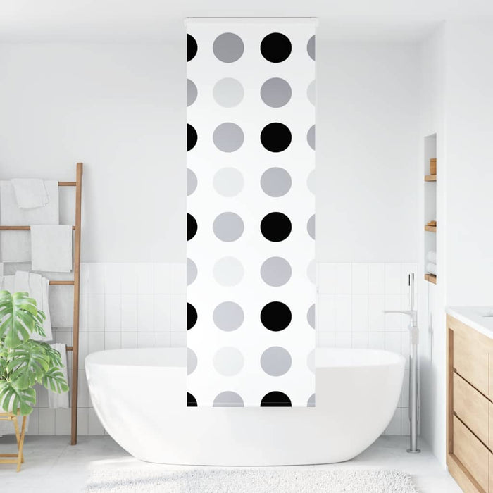 Jaluzea cu role de duș cu casetă 70x240 cm lățime material 66 cm WALTI