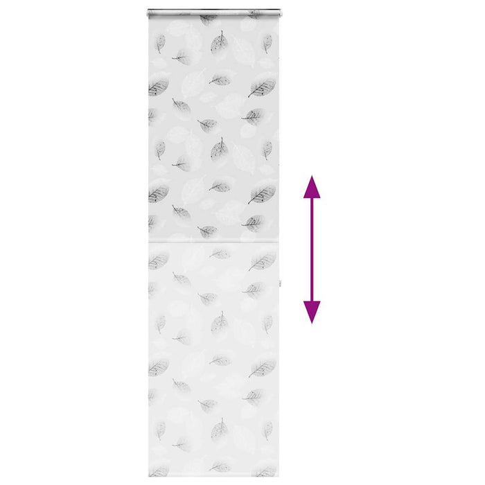 Jaluzea cu role de duș cu casetă 80x240 cm lățime material 76 cm WALTI
