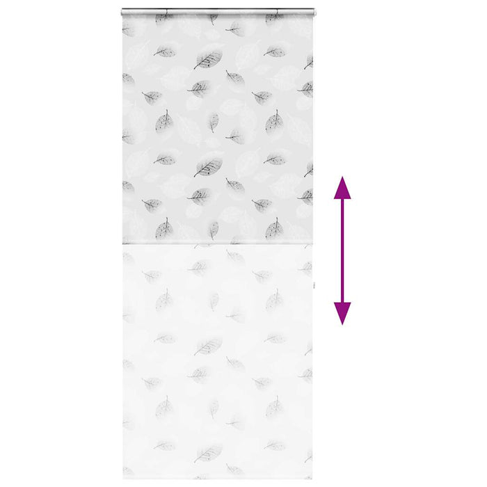Jaluzea cu role de duș cu casetă 110x240cm lățime material 106cm - WALTI WALTI