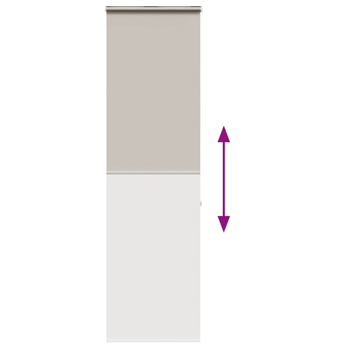 Jaluzea cu role de duș cu casetă 80x240 cm lățime material 76 cm - WALTI WALTI