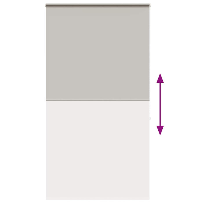 Jaluzea cu role de duș cu casetă 130x240cm lățime material 126cm WALTI
