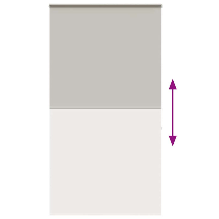 Jaluzea cu role de duș cu casetă 140x240 cm lățime materială WALTI