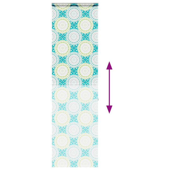 Jaluzea cu role de duș cu casetă 60x240 cm lățime material 56 cm WALTI