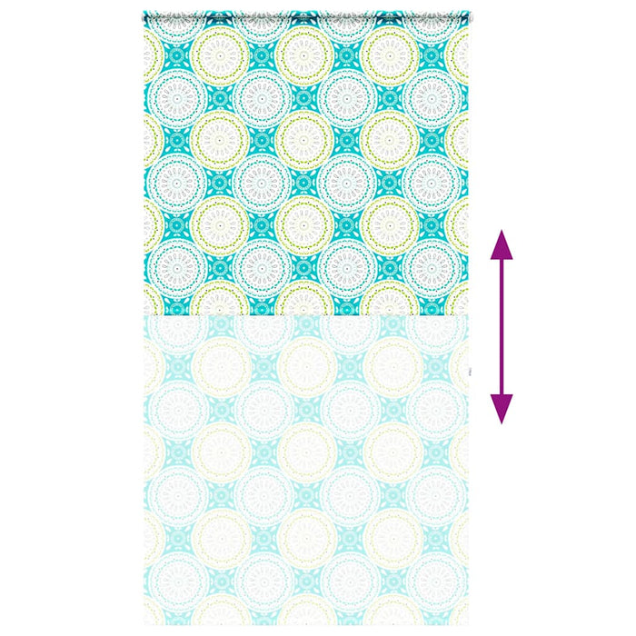 Jaluzea cu role de duș cu casetă 140x240 cm lățime materială WALTI