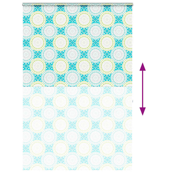 Jaluzea cu role de duș cu casetă 160x240cm lățime material 156cm WALTI