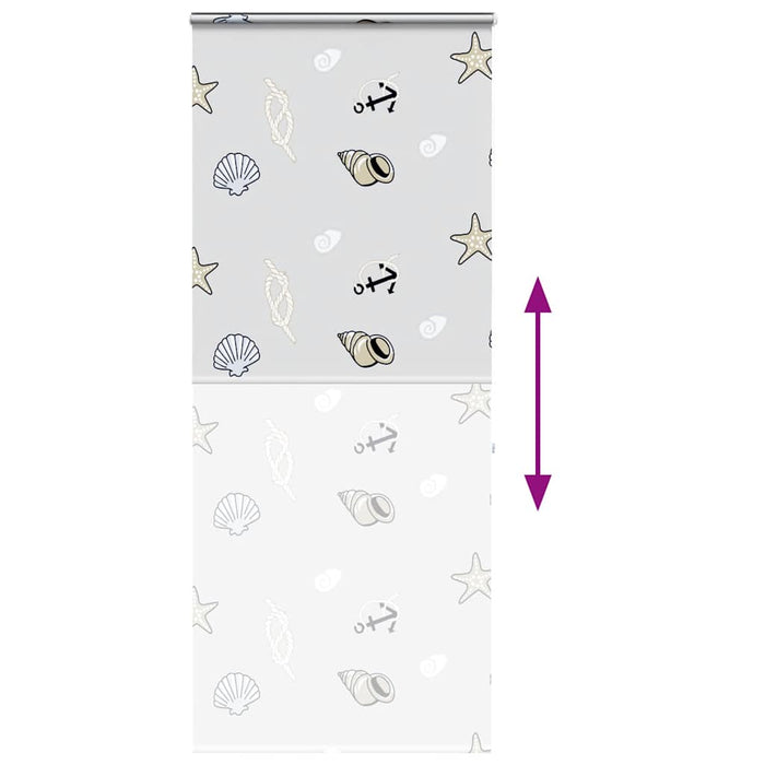 Jaluzea cu role de duș cu casetă 90x240 cm lățime material 86 cm - WALTI WALTI