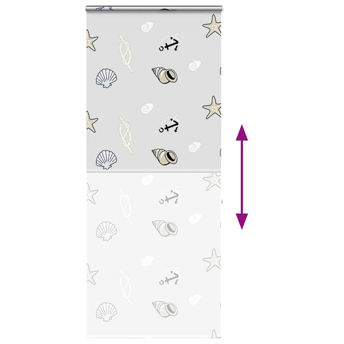 Jaluzea cu role de duș cu casetă 100x240 cm lățime material 96cm WALTI