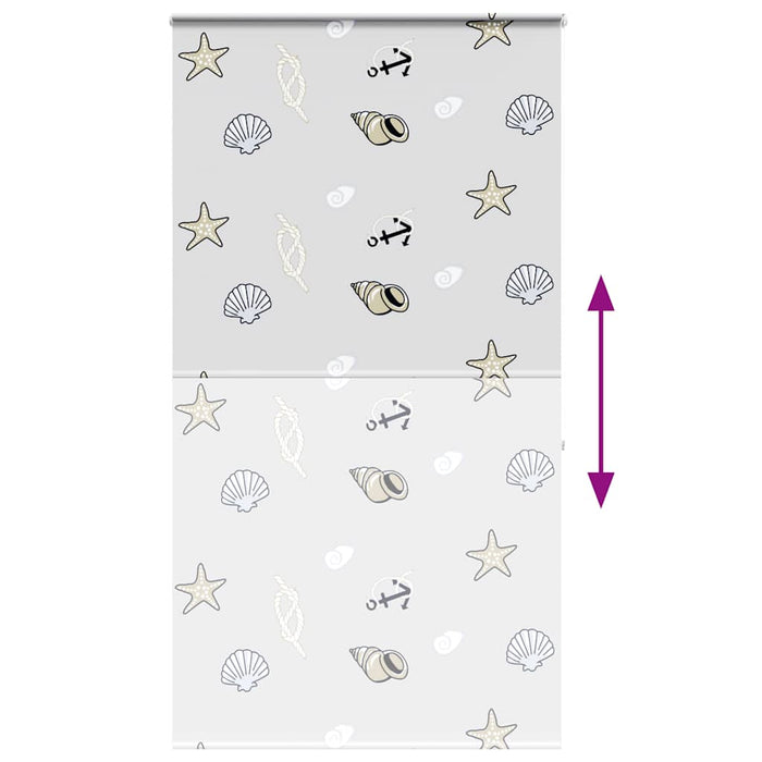 Jaluzea cu role de duș cu casetă 140x240 cm lățime materială WALTI
