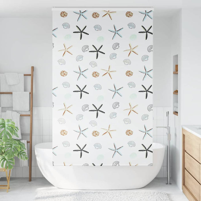 Jaluzea cu role de duș cu casetă 130x240cm lățime material 126cm - WALTI WALTI