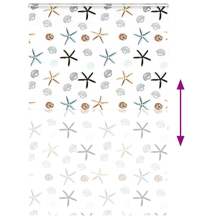 Jaluzea cu role de duș cu casetă 150x240cm lățime material 146cm - WALTI WALTI