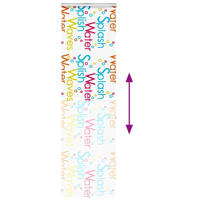Jaluzea cu role de duș cu casetă 60x240 cm lățime material 56 cm WALTI