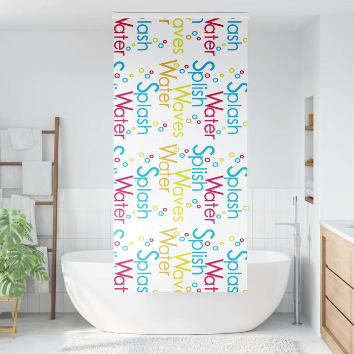 Jaluzea cu role de duș cu casetă 90x240 cm lățime material 86 cm - WALTI WALTI