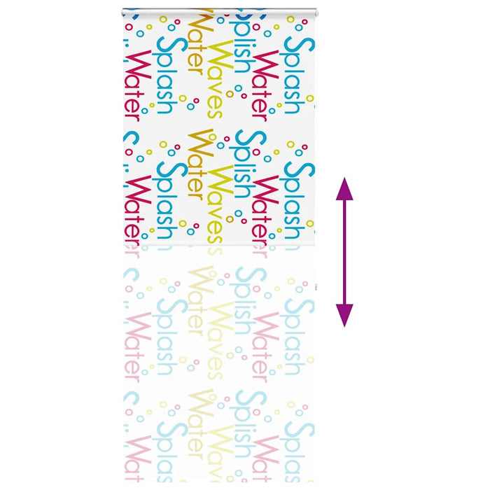 Jaluzea cu role de duș cu casetă 90x240 cm lățime material 86 cm - WALTI WALTI