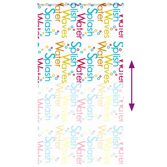 Jaluzea cu role de duș cu casetă 120x240cm lățime material 116cm WALTI