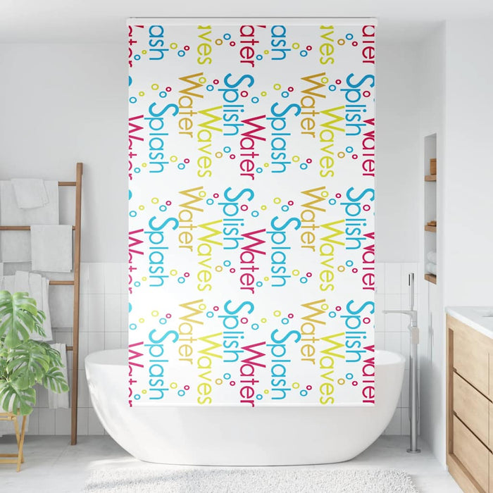 Jaluzea cu role de duș cu casetă 130x240cm lățime material 126cm - WALTI WALTI