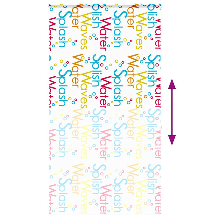 Jaluzea cu role de duș cu casetă 140x240 cm lățime materială - WALTI WALTI