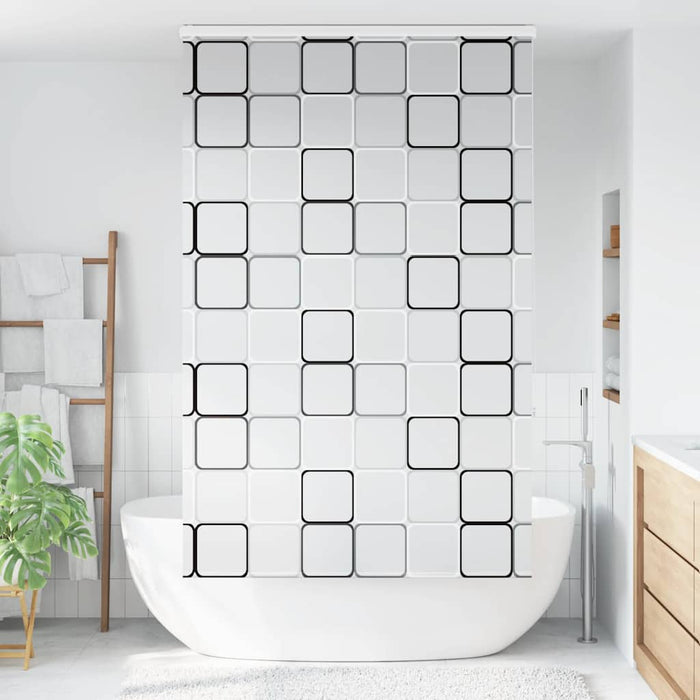 Jaluzea cu role de duș cu casetă 130x240cm lățime material 126cm - WALTI WALTI