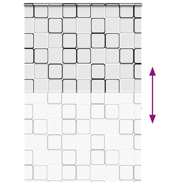 Jaluzea cu role de duș cu casetă 160x240cm lățime material 156cm WALTI