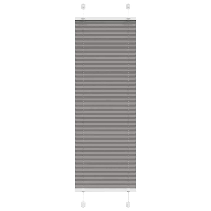 Jaluzea plisată Antracit 40x100 cm Lățime țesătură 39,4 cm WALTI