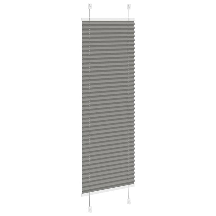 Jaluzea plisată Antracit 50x100 cm Lățime țesătură 49,4 cm WALTI