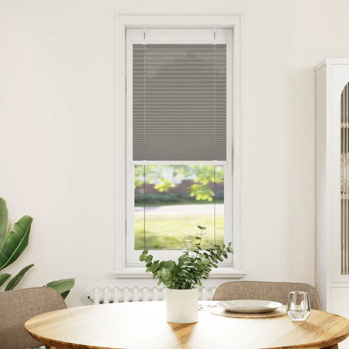 Jaluzea plisată Antracit 50x100 cm Lățime țesătură 49,4 cm WALTI
