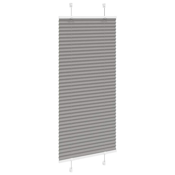 Jaluzea plisată Antracit 55x100 cm Lățime țesătură 54,4 cm WALTI