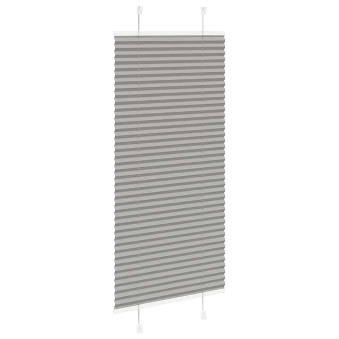 Jaluzea plisată Antracit 55x100 cm Lățime țesătură 54,4 cm WALTI