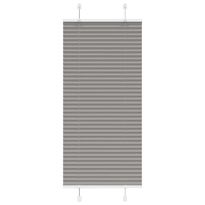 Jaluzea plisată Antracit 60x100 cm Lățime țesătură 59,4 cm WALTI